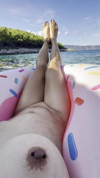 Just like you should be enjoying the sea