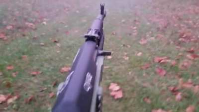Plastikov (3D Printed AKM Reciever) Live Fire