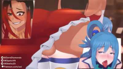 futa sylvia creampie aqua (sound up )( skello )[ kono subarashii sekai ni shukufuku wo ]