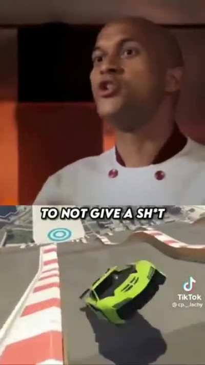 Chef doesn't like food.