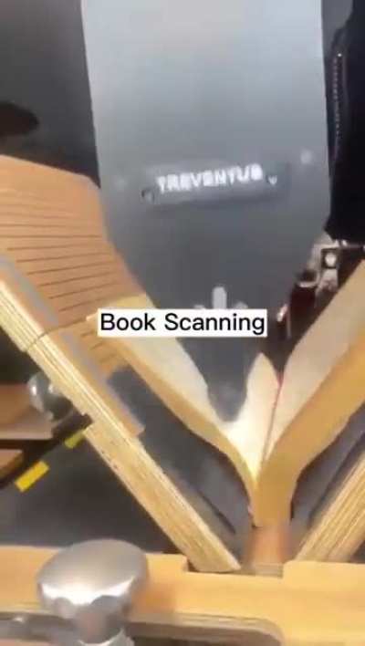 This kind of scanners allows most gentle book scanning with no overstrechting of the books providing automatic page turning (up to 2,500 pph)