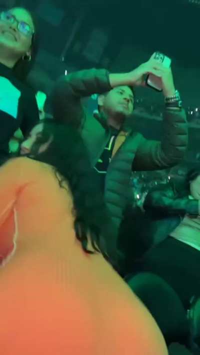 Mamacita was feeling it 😌