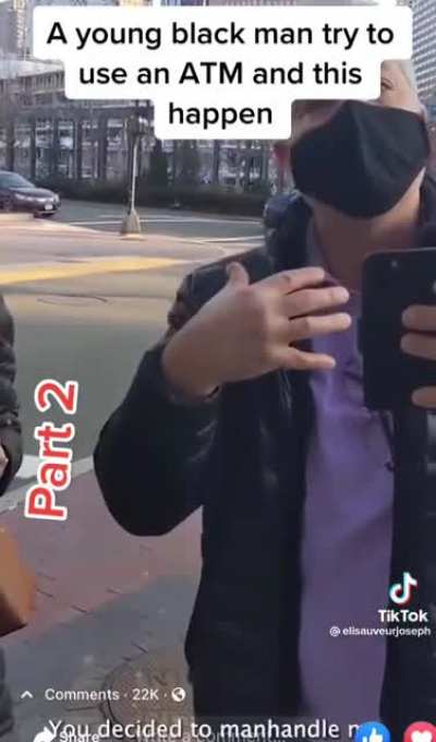 Man calls police on black guy at ATM