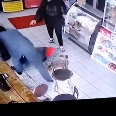 Sexual harass a gas station worker on a lunch break? Ok, here&rsquo;s your prize.