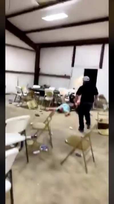 Ye&rsquo;s campaign manager and North&rsquo;s horse riding coach at Wyoming warehouse