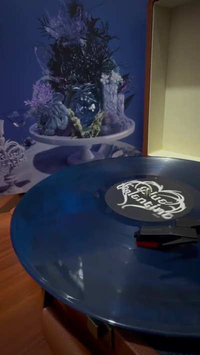 Spinnin&rsquo; Blue Valentine like it&rsquo;s my entire personality rn 💙