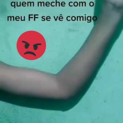 deu medo