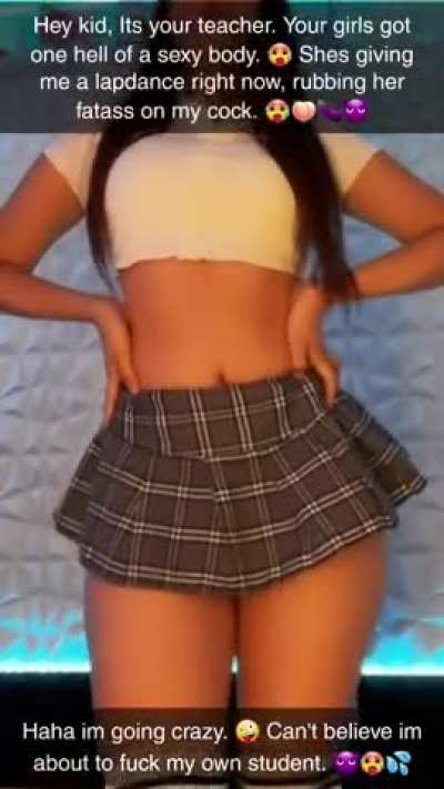 [Asian/Korean] You get this snap from your girlfriend, but its your teacher messaging. What did you think was happening during those "private home lessons?" 😈🍆💦🍑🥵