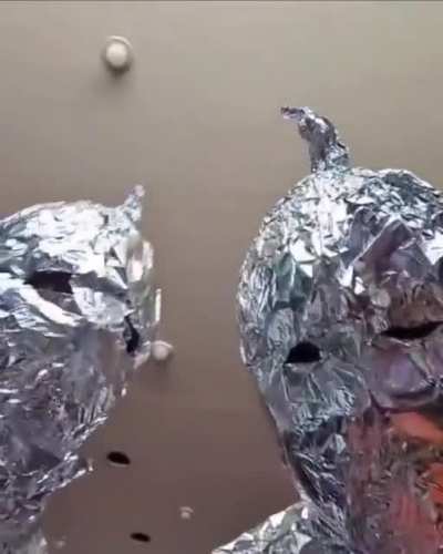 Careful with that molten metal