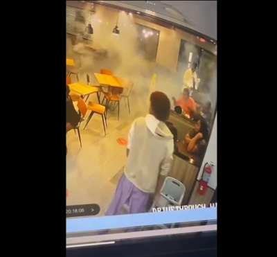 Teens throw live firework into occupied BK