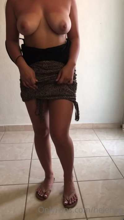 Tbh when do I ever wear a bra or panties? (Reveal)