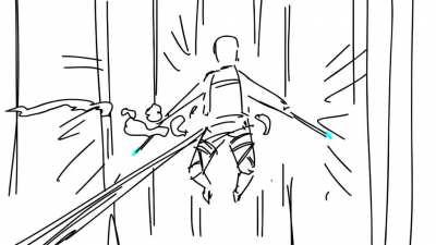 [OC] attack on Titan fan animation