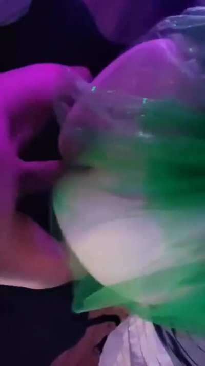Daddy fucking me in my tutu with his massive cock 💚