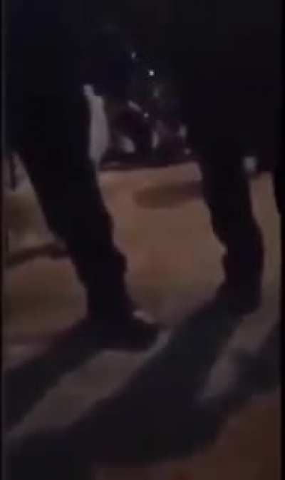 ANTIFA girl spits at police, cops take her down. Friend demands for female officer to be present. Cops respond with "How do you know those officers don't identify as female?"