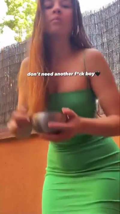 No bra and ass