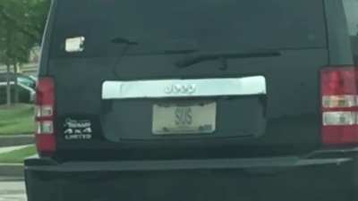 When the License plate is sus 😳