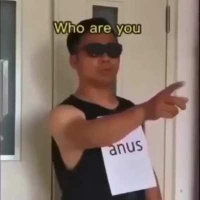 &ldquo;Who are you?&rdquo;