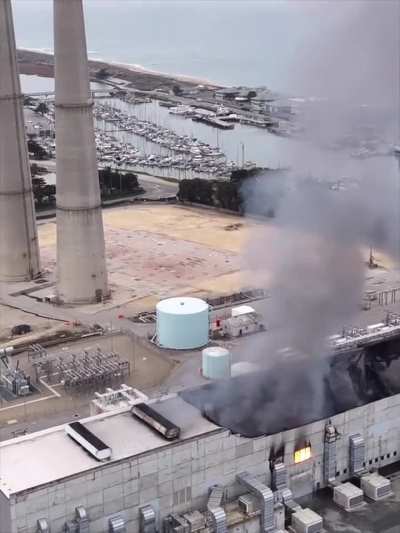 Fire at California&rsquo;s Moss Landing Battery Plant - January 16, 2025