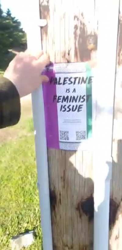 "Palestine is a feminist issue"