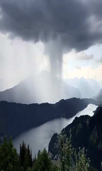 Mother Nature doing her thing