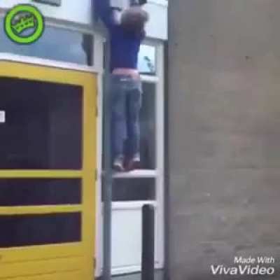 The Most Unnecessary, Self-Inflicted Ass Injury Ever Witnessed.