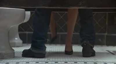 Diane Lane gets pounded in a public bathroom