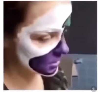 &ldquo;It&rsquo;s not washing off&rdquo;