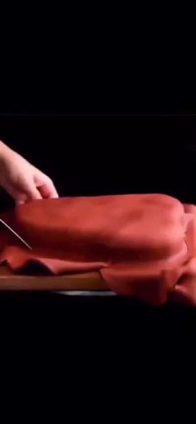 They even burn the fondant