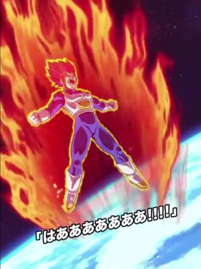 LR Super Saiyan God Vegeta Animations