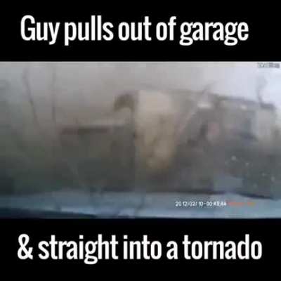 He made it but can&rsquo;t say the same for the seats in the truck