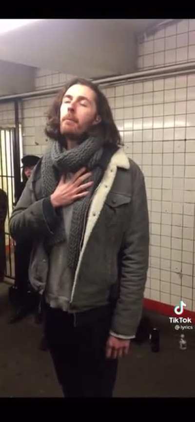 Awake singing from the subway