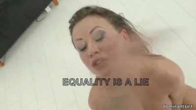 You don&rsquo;t need equality, you need a firm hand!