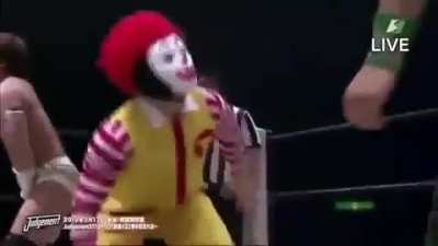 Oh hey it&rsquo;s Ronald McDonald!