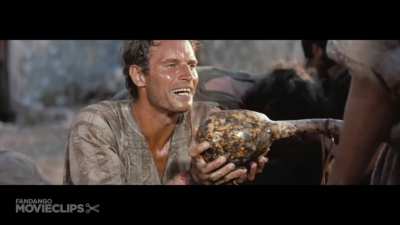 "Ben-Hur Meets Jesus" Scene - From the Movie Ben-Hur (1959)