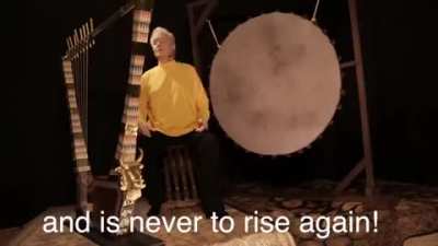 Man performs the "Lament for Gilgamesh" as it would have been performed 5000 years ago
