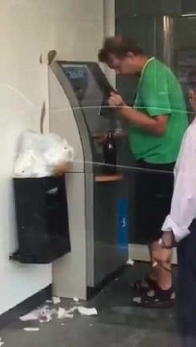 An Attempt Was Made, To Operate An ATM...