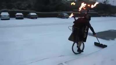 Darth Vader enjoying a holiday