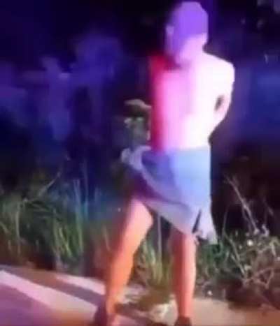 to be arrested peacefully...