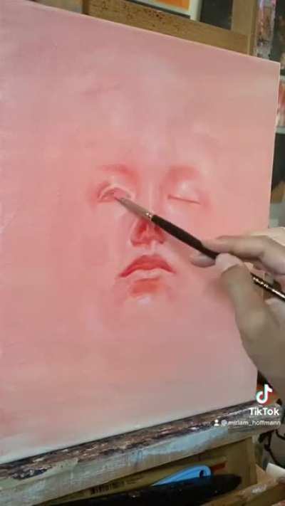 Oil Painting in Monochrome