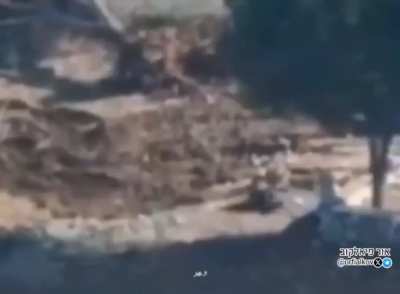 Israeli infantry and drones versus a Hezbollah element, southern Lebanon 