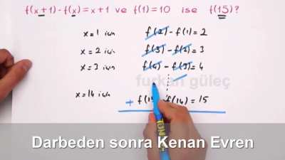 DARBEDEN SONRA KENAN EVREN OLUR GİBİ (fikir alıntıdır)