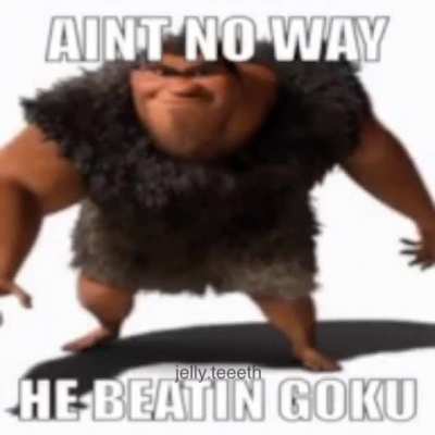 Grug-Goku matchup
