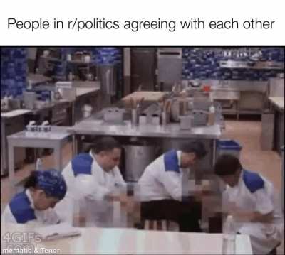 Average political discussion in r/politics