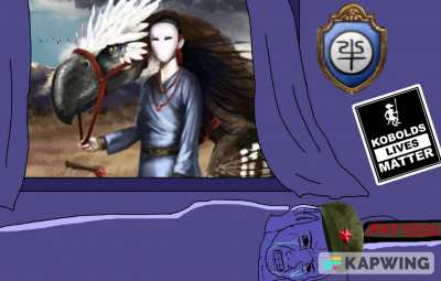 When you wanna support mass peasant uprisings through Yanshen with your kobold gf, but some nomads need bird food and kobold "pets"