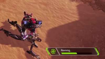 Don't know if you guys knew this, but when Pathfinder gets revived his screen goes all crazy