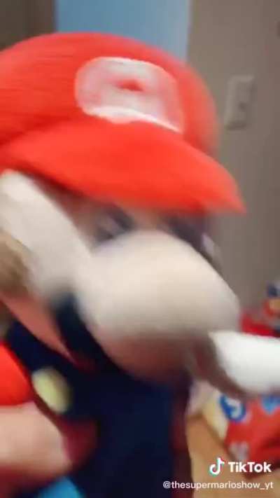 Luigi In The Shower!
