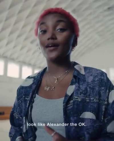 The irony of Nike (a company named after a Greek goddess) calling Alexander the Great “Alexander the ok” is cringey.