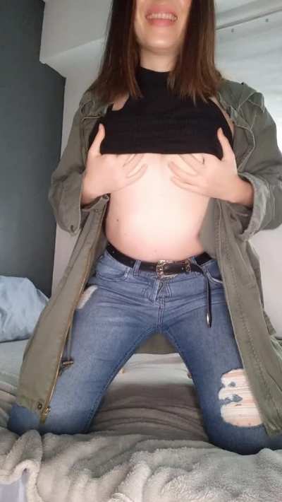 can I surprise you with titty drops while you&rsquo;re at work?