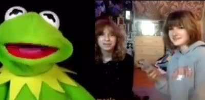Kermit-ing indecent exposure 