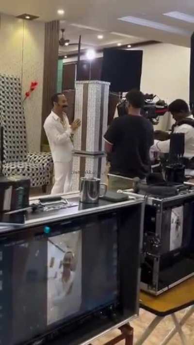 karinkaliyalle Reel BTS.